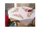 stielstichdecke geraniums, wit