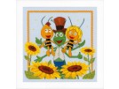 stickpackung maya de bij, tussen de zonnebloemen