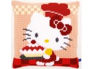 kreuzstichkissen hello kitty, ik bak taartjes
