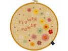 stickpackung lief!, flower power (incl. stickring)