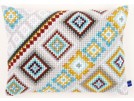 kreuzstichkissen etnisch
