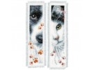 stickpackung lesezeichen (2 st.) dierenpootjes
