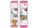 stickpackung lesezeichen (2 st.), hello kitty, met puppy