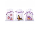 stickpackung kräutertütchen (3 st.) paarse asters en vlinder