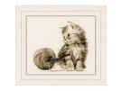 stickpackung kitten spelend met bol wol