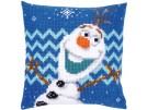 kreuzstichkissen frozen, olaf