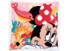kreuzstichkissen mickey mouse, minnie heeft een geheim