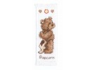 stickpackung lesezeichen, popcorn bear, popcorn