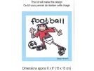 stickpackung bonk op de deur, voetballen