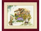 stickpackung cottage met bloemen 