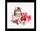 stickpackung poes in kerstsfeer