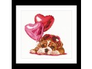 stickpackung valentijns, puppy
