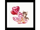 stickpackung valentijns, kitten