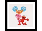 stickpackung sesamstraat, elmo en abby dansen