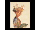 stickpackung indonesische danseres (wit)