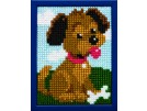 kreuzstichwandbehang puppy