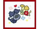 stickpackung woezel&pip, pip met bloem