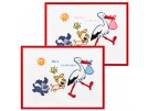 stickpackung woezel&pip, geb. ooievaar (incl. blauw/rose garn)