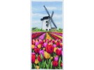 stickpackung hollandse tulpenvelden met molen