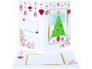 stickpackung glückwunschkarte, weihnachten