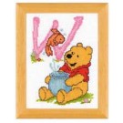 stickpackung winnie de pooh, letter W