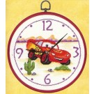 stickpackung cars, klok (incl. rahmen und uhrwerk) 