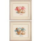 stickpackung geburt daan/lisa (incl. blauw/rose garn)