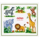stickpackung jungle, geburt julian