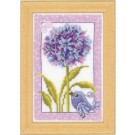 stickpackung allium met vogel