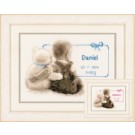 stickpackung geb. daniel/hendrica (incl. blauw/rose garn)