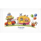 stickpackung op vakantie, geburt frederick