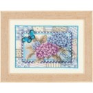 stickpackung nature, hortensia's met vlinder