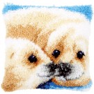 knüpfkissen zeehonden