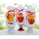 stickpackung eiwärmer (3 st.) "vrolijk pasen"