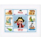 stickpackung piraatje, geburt oliver