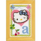 stickpackung hello kitty, letter A