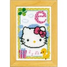stickpackung hello kitty, letter E