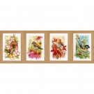 stickpackung vier seizoenen, vogels vierluik