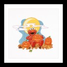 stickpackung sesamstraat, elmo in halloweensfeer