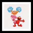 stickpackung sesamstraat, elmo en abby dansen