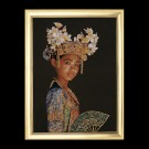 stickpackung indonesische danseres (bruin)