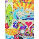 stickpackung hippie style, collage met vw bus