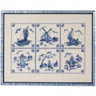 stickpackung tegels "delfts blauw"